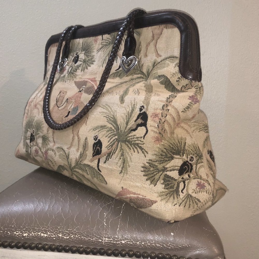 Weekender "Carpet" Bag - Tropical Monkey